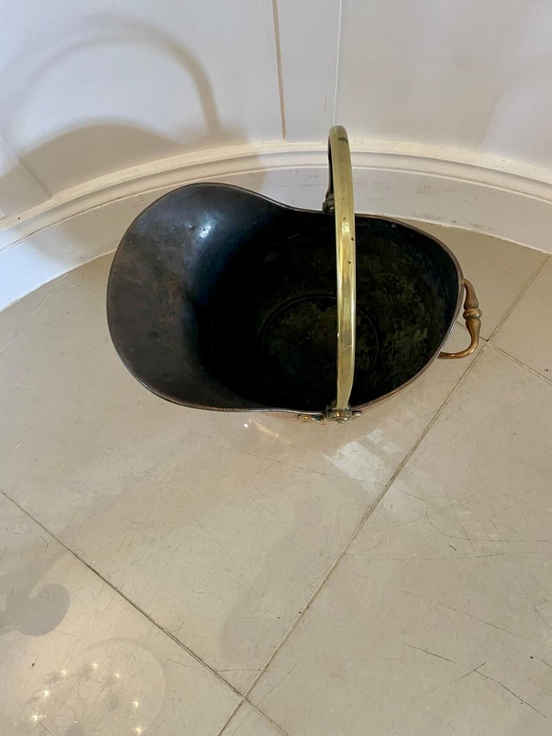 Antique George III Quality Coal Scuttle - Image 3